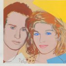 Andy Warhol Portrait John McEnroe Tatum O'Neal Art Ad