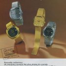1977 Zodiac Watch Company Zodiac Astroquartz Advert 1977 Swiss Ad Suisse Advert Switzerland