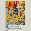 Salvador Dali Portrait of Autumn Vintage 1981 Art Ad Advert Advertisement