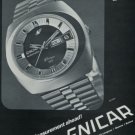 Enicar Watch Company Bienne Switzerland 1972 Swiss Ad Suisse Advert Horology