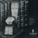 Corum Watch Company Ries, Bannwart & Co. Vintage 1972 Swiss Ad Suisse Advert