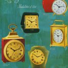 Arthur Imhof Clock Company Switzerland Vintage 1971 Swiss Ad Suisse Advert