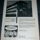1956 Universal Geneve Watch Company Vintage 1956 Swiss Ad Suisse Advert Geneva Switzerland