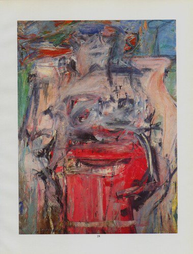 Willem de Kooning Woman as Landscape Art Ad Advertisement