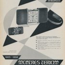 1958 Teriam Watch Company 25th Anniversary Vintage 1958 Swiss Ad Suisse Advert Switzerland