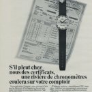 1971 Mido Watch Company Switzerland Vintage 1971 Swiss Ad Suisse Advert G Schaeren Horology