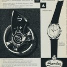 1956 Sandoz Watch Company Switzerland 1956 Swiss Ad Suisse Advert Horology