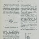 1950 Balance Spring Attachment Robert-Charrue by Pierre Beguin 1950 Swiss Magazine Article Horology