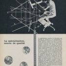 Ebauches Company Ebauches S.A. Neuchatel Switzerland 1959 Swiss Ad Suisse Advert