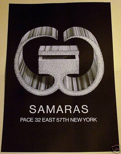 1968 Lucas Samaras Vintage 1968 Art Ad Advert Pace Gallery NY