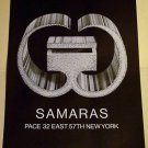 1968 Lucas Samaras Vintage 1968 Art Ad Advert Pace Gallery NY