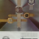 Tanis Watch Company Switzerland Vintage 1971 Swiss Ad Suisse Advert Horlogerie