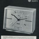 Imhof Clock Company Switzerland Vintage 1972 Swiss Ad Suisse Advert Horology