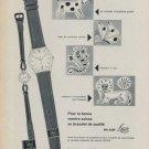 1958 Lacar Company Max Gimmel S.A. 1958 Swiss Ad Suisse Advert Horology Horlogerie 1958 Lacar Company Max Gimmel S.A. 1958 Swiss Ad Suisse Advert Horology Horlogerie