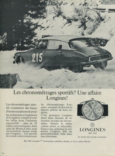Longines Watch Company Switzerland 1967 Swiss Ad Suisse Advert Horlogerie