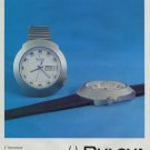 Bulova Watch Company Bienne Switzerland Vintage 1971 Swiss Ad Suisse Advert