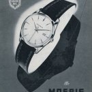 1959 Moeris Watch Company Switzerland Vintage 1959 Swiss Ad Suisse Advert Horology