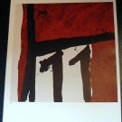 Robert Motherwell Mexican Night Art Ad Advertisement