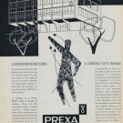 Prexa Watch Company Switzerland 1957 Swiss Ad Suisse Advert (French Text)
