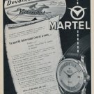 1956 Martel Watch Company Ponts-de-Martel Switzerland Vintage 1956 Swiss Ad Suisse Advert