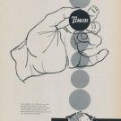 1958 Timor Watch Company La Chaux-de-Fonds Switzerland 1958 Swiss Ad Suisse Advert Horlogerie