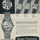 1958 Girard-Perregaux Watch Company La Chaux-de-Fonds Switzerland 1958 Swiss Ad Suisse Advert
