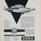 Doxa Watch Company Le Locle Switzerland 1956 Swiss Ad Suisse Advert Horlogerie