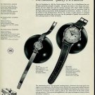 1956 IWC International Watch Company Switzerland Vintage 1956 Swiss Ad Suisse Advert