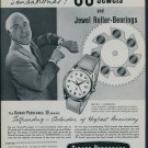 1957 Girard-Perregaux Watch Company Switzerland 1957 Swiss Ad Suisse Advert Horology