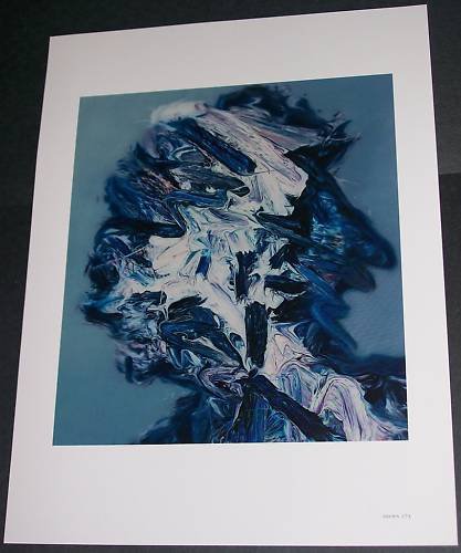 Glenn Brown Bertrand Russell at the BBC Art Ad