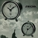 Enicar Clock Company Lengnau Bienne Switzerland 1950 Swiss Ad Suisse Advert