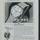 1950 Longines Watch Company Switzerland Vintage 1950 Swiss Ad Suisse Advert Horlogerie