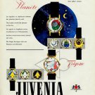1956 Juvenia Watch Company La Chaux-de-Fonds Switzerland 1956 Swiss Ad Suisse Advert