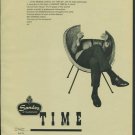 1957 Sandoz Watch Company La Chaux-de-Fonds Switzerland 1957 Swiss Ad Suisse Advert