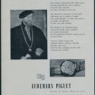 Audemars Piguet Watch Company Switzerland 1957 Swiss Ad Suisse Advert Horology