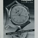 1950 Mildia Watch Company La Chaux-de-Fonds Switzerland Vintage 1950 Swiss Ad Suisse Advert Horology