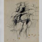 Willem de Kooning Woman (1951) Art Ad Advertisement
