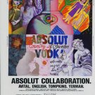 Absolut Collaboration Ron English Betty Tompkins Solomon Avital Marcia G. Yerman Absolut Vodka Ad