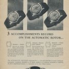 1955 Record Watch Company Geneva Switzerland Vintage 1955 Swiss Ad Suisse Advert Horology