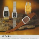 1977 Zodiac Watch Company Switzerland 1977 Swiss Ad Suisse Advert Horlogerie Horology
