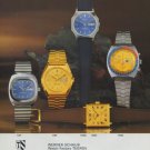 Tegrov Watch Company Vintage 1977 Swiss Ad Suisse Advert Tenniken Switzerland