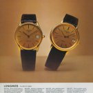 Longines Watch Company St-Imier Switzerland Vintage 1977 Swiss Ad Suisse Advert