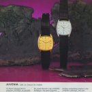 1977 Juvenia Watch Company Switzerland Vintage 1977 Swiss Ad Suisse Advert Horology
