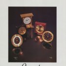 1977 Jaccard Clock Company France Vintage 1977 Swiss Ad Suisse Advert Horology Horlogerie