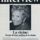 Interview of Liliane Schmid 1977 Swiss Magazine Article Rolex Watch Company Horology