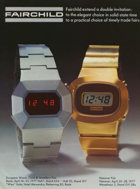 1977 Fairchild Watch Company Vintage 1977 Swiss Ad Suisse Advert Horlogerie Horology