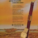 1972 Vacheron & Constantin Watch Company Switzerland Vintage 1972 Multi-Page Swiss Ad Suisse Advert