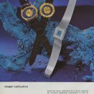1972 Jaeger-LeCoultre Watch Company Vintage 1972 Swiss Ad Suisse Advert Horlogerie