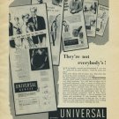 1954 Universal Geneve Watch Company Switzerland Vintage 1954 Swiss Ad Geneva Switzerland