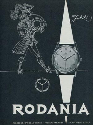 Rodania Automatic Watch 25 Jewels Hand Date Men's Wrist Watch Vintage 1960s  | eBay